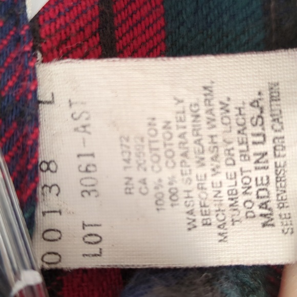 Vintage Dakota by Five Brothers Flannel Shirt - Picture 3 of 4